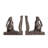 Lethe Decorative Rustic Resin Rabbit on Book Bookends