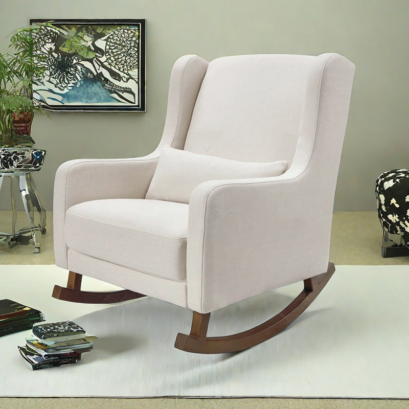 Chaise berçante simple Comfort Living, Beige