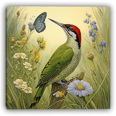 «Gentle Encounter Woodpecker»