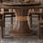American style all solid wood dining table set-110372469
