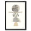 Zev Geometric Balance Neutral I - reproduction d'art sur toile encadrée-48347018-48347013