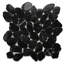 CNK Tile Tempest Black Slice Round