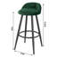 Cristhian Upholstered Counter Stool with Metal Frame-1670649122