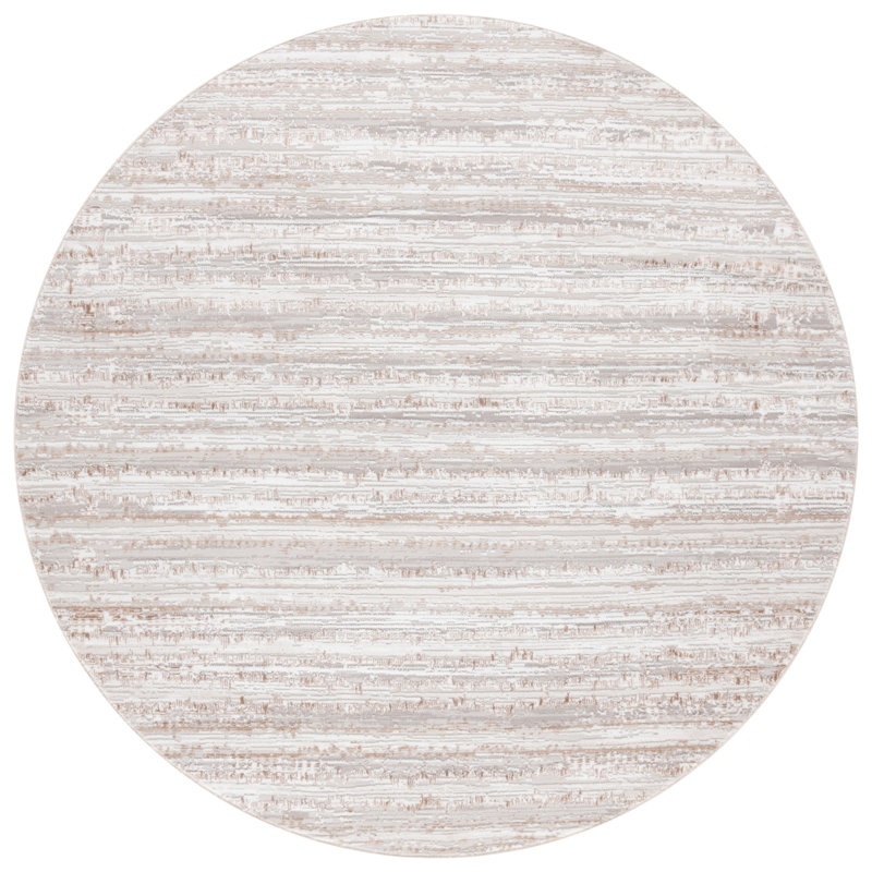Yusef Parker Performance Abstract Rug, Round 6'7"