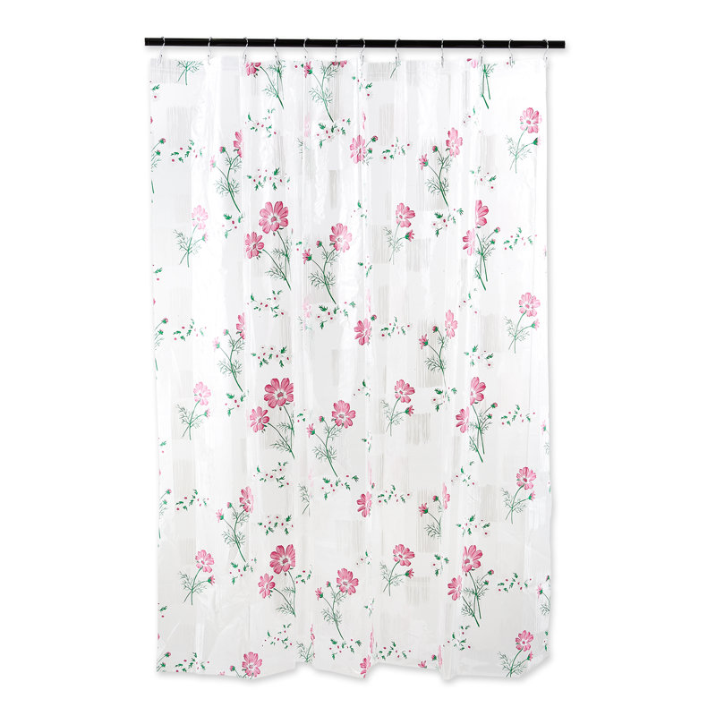 Rideau de douche Annilee Peva, Rose