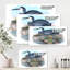 Oiseaux australiens rétro II - impression sur toile-59761889-59761892