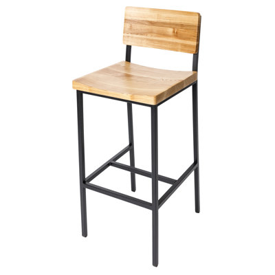 Memphis Solid Wood Stool