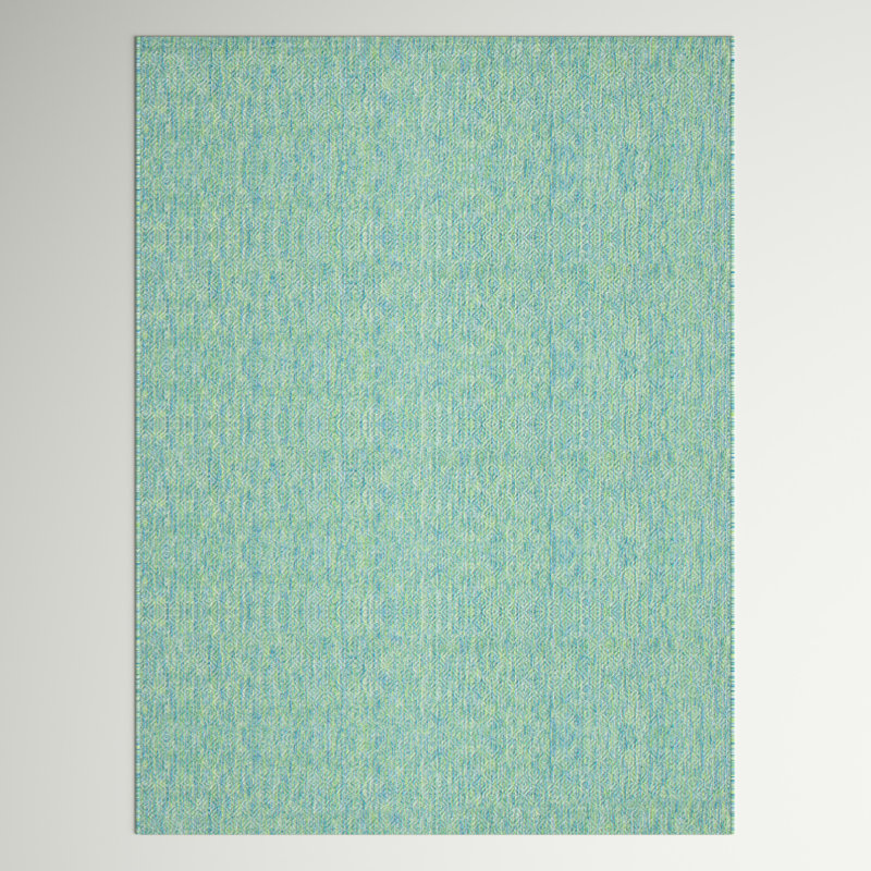 Tapis intérieur / extérieur Miceli, Rectangle 6 pi 7 po x 9 pi 6 po