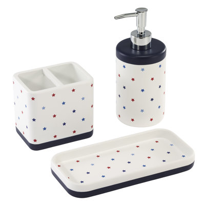 Avanti Stars 3-Piece Bath Accessory Set