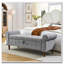 Banc de rangement capitonné-326525375