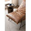 Fauteuil de loisir en cuir véritable Sleepy