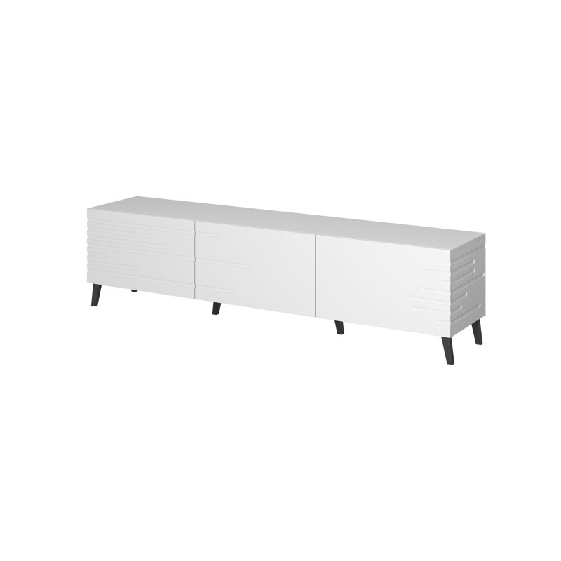 Canan Unfinished TV Stand for TVs up to 85", White