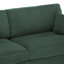 Canapé modulaire rembourré en velours côtelé 3 pièces avec dossier coussiné et repose-pieds amovible Maelina-234629923