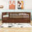 Wood Daybed with Twin Trundle and Guardrails-537538290-537538288