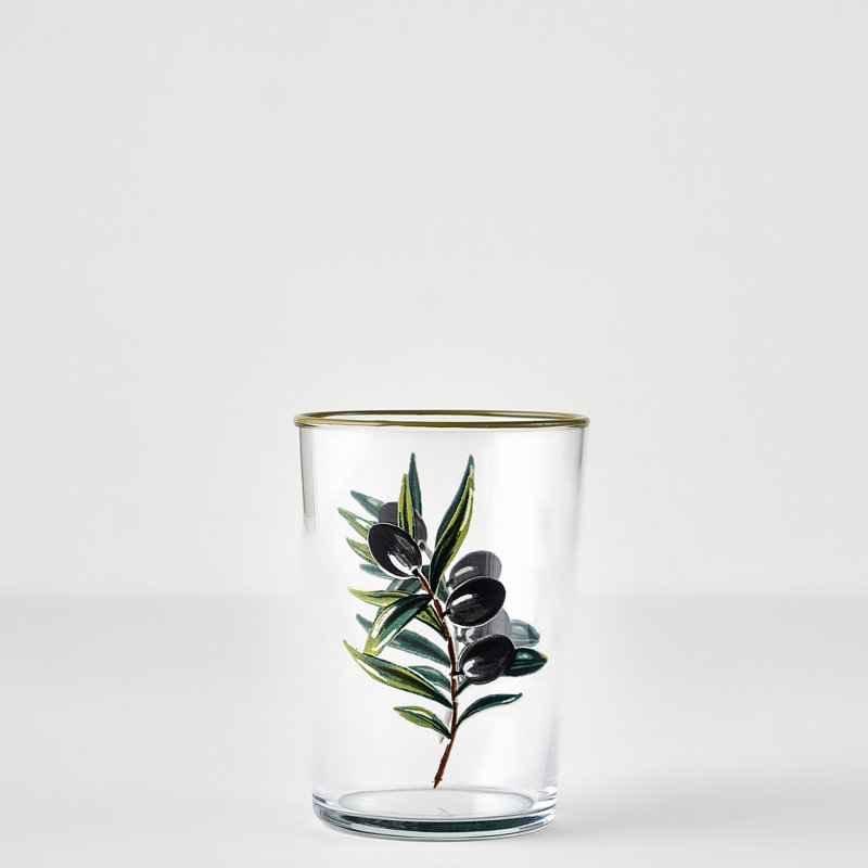 Verre olive