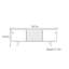 Buffet de style européen rétro minimaliste
