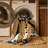 Washable African Wild Dog Wildlife Area Rug-1057696257