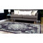 Tapis bleu marine / beige à motif abstrait Wyncote-31820855
