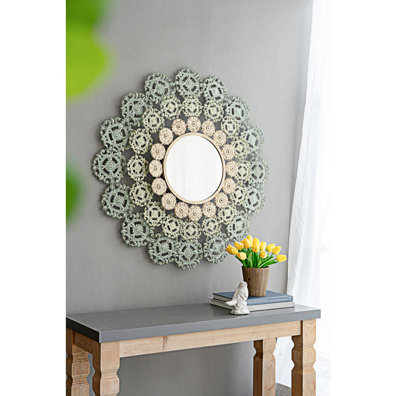 Miroir médaillon D38X3.5 "Mcguire