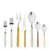 Fantasia Flatware Set - 32 Pieces - Rust
