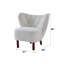 Fauteuil d'appoint en sherpa Teddy