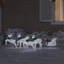 vidaXL LED Reindeers Fabric-552343324