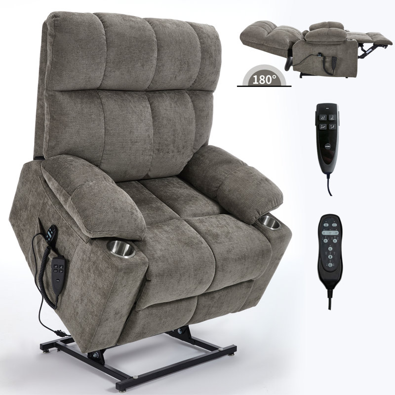 Fauteuil inclinable inclinable en chenille à deux moteurs - Confort robuste pour tous les espaces