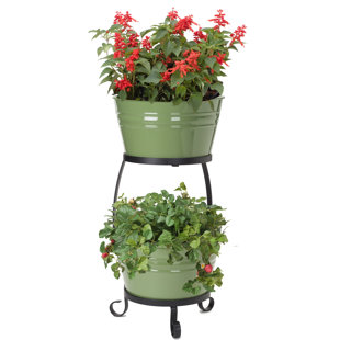 Metal Pot Planter