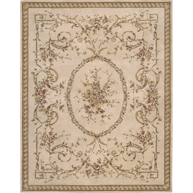 Wool Rug, 5' 6" x 8'  6"