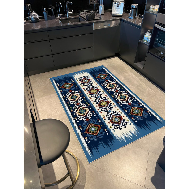 Tapis intérieur / extérieur Roshea, Tapis de couloir 3 pi 3 po x 8 pi 2 po
