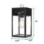 Lanterne solaire solaire avec ampoule Edison