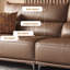 Causeuse modulaire en cuir véritable Coffee Coffee-643479559-643479611