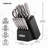 Farberware Edgekeeper Professional 13-Piece Knife Block Set with Built-In Sharpener
