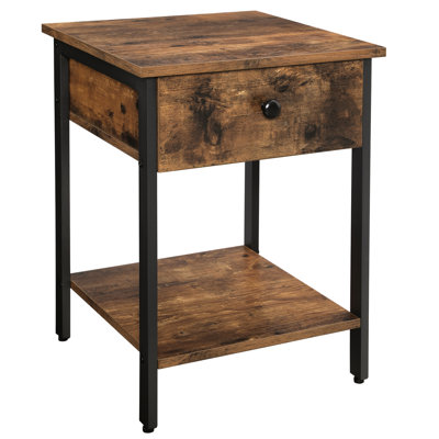 Nedra 1 Drawer Bedside Table