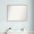 Eva White Silver Narrow Bathroom Vanity Non-Beveled Wall Mirror-290685545