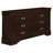 Seyler 5-piece Twin Bedroom Set Cappuccino-99302588-99302586