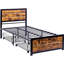 Structure de lit en acier 39,2 po