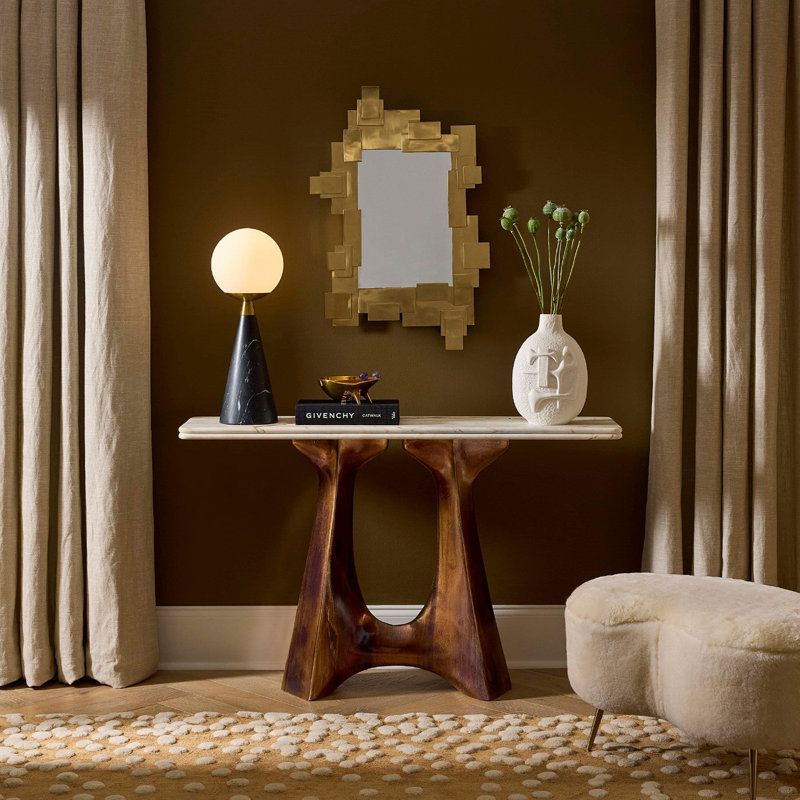 Oscar 48'' W Marble Console Table