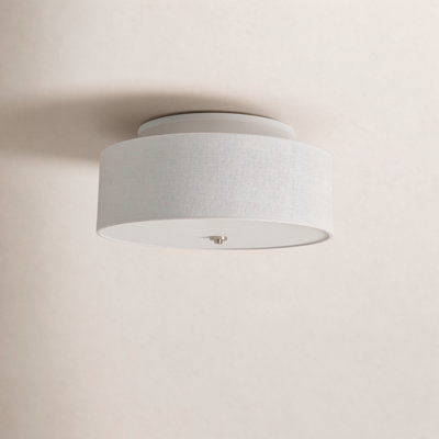 Deeann Fabric Semi Flush Mount