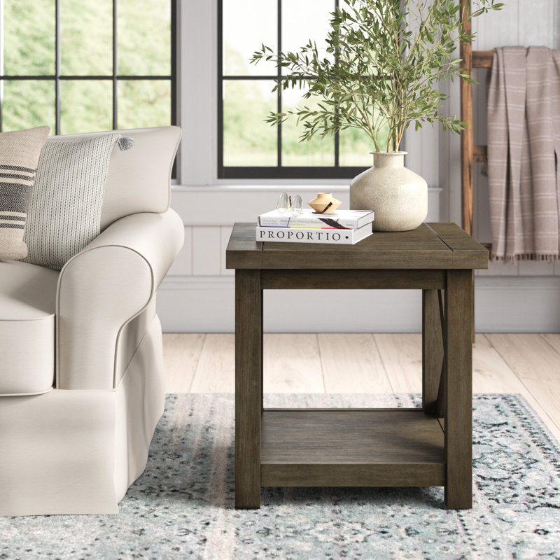Table de bout avec rangement Pyatt