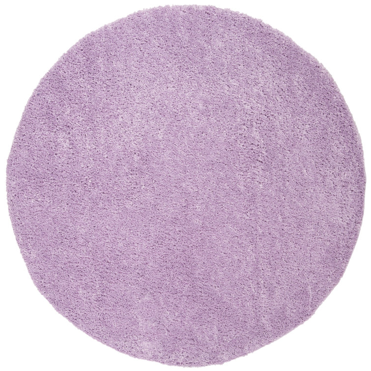 Theydon Solid Colour Shag Area Rug