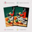 Wall Art Print That Friday Feeling Negroni Aperitif Drinks Graphic Design Painting Poster