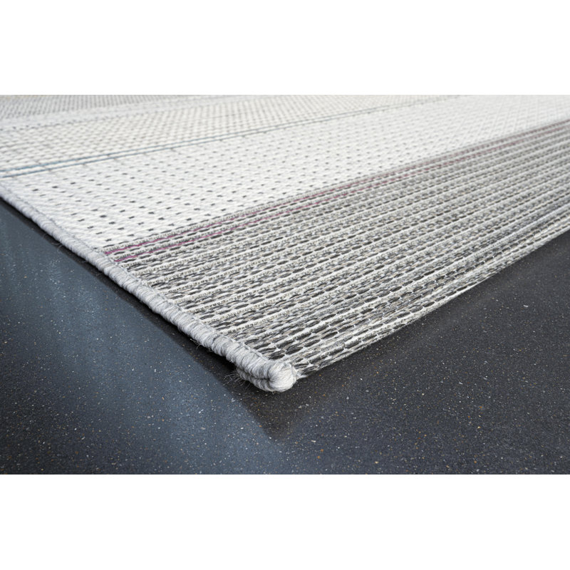 Gally Striped Indoor / Outdoor Area Rug, Rectangle 120 x 170cm