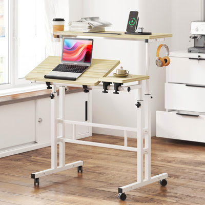 Lewyn Adjustable Metal Base Standing Desk