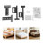 Adjustable Headboard Bracket Black