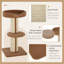 91cm H Cat Tree