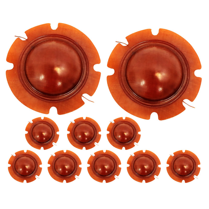 5 noyau 2 pouces diaphragme de remplacement 10 pièces bobine de voix phénolique 51 mm + kapton ancien klaxon de diamètre