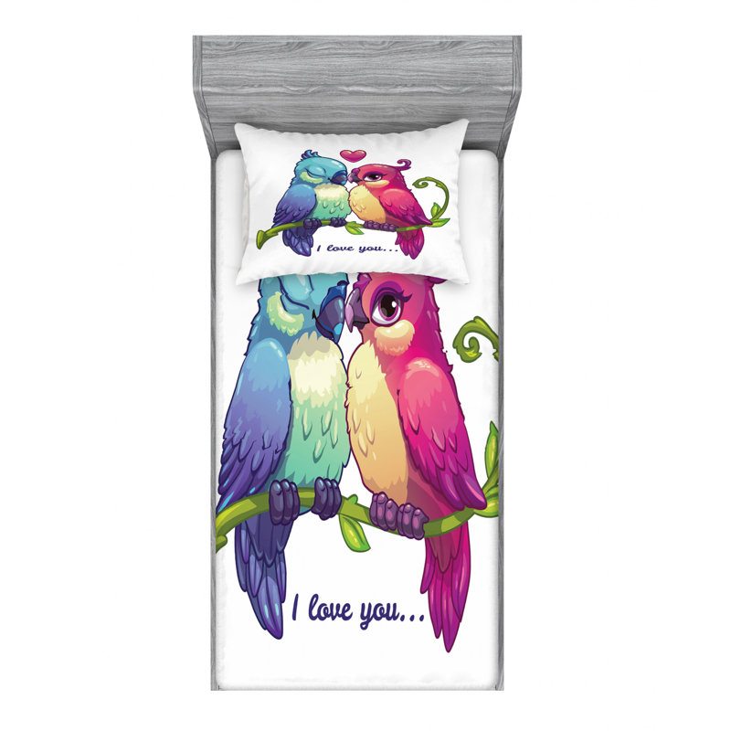 Microfiber Sheet Set, Twin XL Sheet Set + Fitted Sheet + 1 Pillowcase