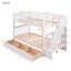 Lit superposé simple avec trois tiroirs Stairway-2129275773