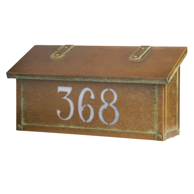 Boîte aux lettres murale classic, Oui, Vert nouveau